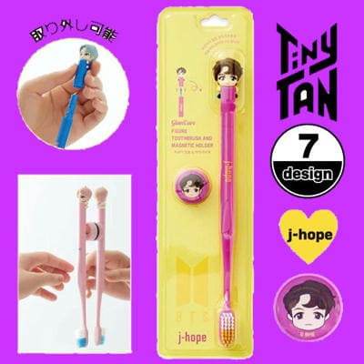 ★Easy★[j-pope] Tiny TAN Figure Toothbrushh