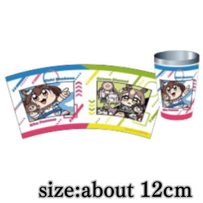 [D: Hishi Akebono & Biko Pegasus, Satono Diamond] Uma Musume Pretty Derby Stainless Steel Multi Tumbler ~Okawa Bukubu World~