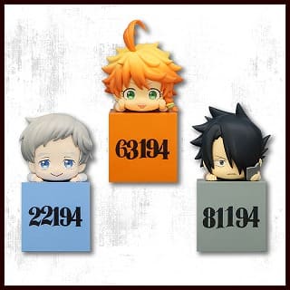 [Emma] The Promised Neverland hook figure *Box damaged