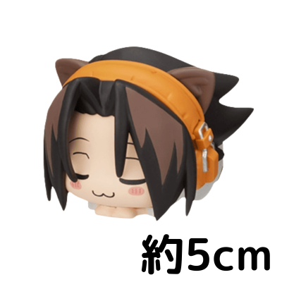 ★Tickets OK★ [Leaf Black Hair Orange] SHAMAN KING Napping Cat [MP] Mini Figure