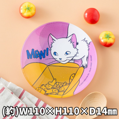 The Cat Returns Yummy Glass Mini Plate Fish Cookies