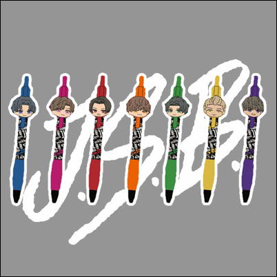 [Random Win] Sandaime J SOUL BROTHERS Rubber Mascot Pen