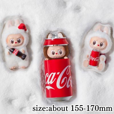 【LABUBU】 POPMART Lovebu Coca-Cola Plush Toy