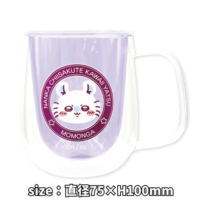 [Flying Squirrel] Chiikawa Double Wall Glass